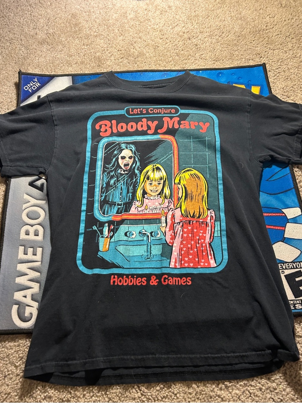 Bloody Mary Graphic Mens T-Shirt - Black